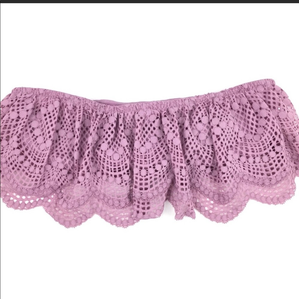 Victoria Secret flounce bandeau bralette